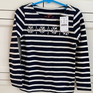 Crewcuts Collection long sleeve striped shirt